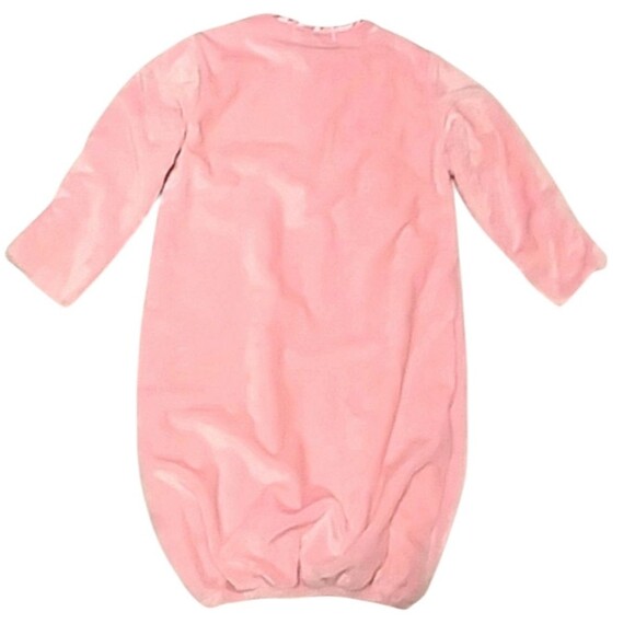 My Blankee Baby Sleep Gown Bunting Minky Solid Velour Hand Covers Luxury… - Picture 2 of 10